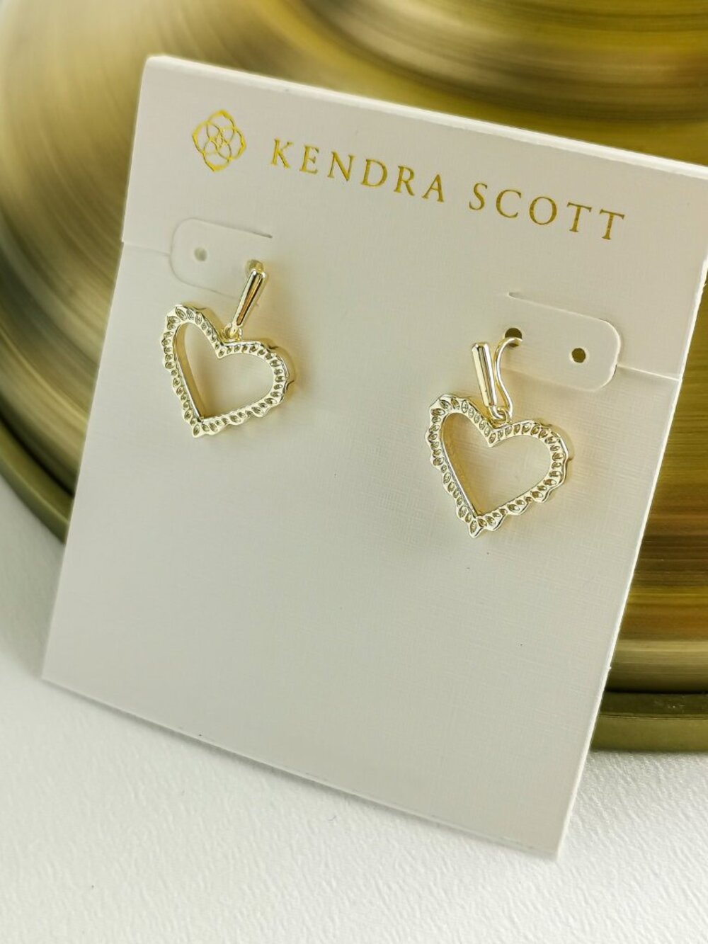 Kendra Scott Sophee heart Drop Earrings NEW